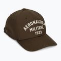 Pánska šiltovka Aeronautica Militare HA1104UCT02 chestnut brown