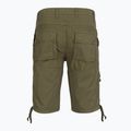 Pánske šortky Aeronautica Militare BE0041UCT01122 green 2