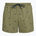 Pánske plavecké šortky Aeronautica Militare BW0232UCT04317 lichen green