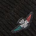 Pánska zimná čiapka Czapka Aeronautica Militare 262CU0034UL00451 jet black 3