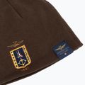 Pánska zimná čiapka Czapka Aeronautica Militare 262CU0092UL00450 chestnut brown 3