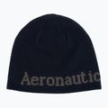 Pánska zimná čiapka Czapka Aeronautica Militare 262CU0093UL00450 Blu Navy