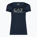 Dámske tričko EA7 Emporio Armani Train Shiny navy blue/logo light gold