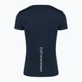Dámske tričko EA7 Emporio Armani Train Shiny navy blue/logo light gold 2