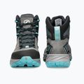 Dámske trekové topánky SCARPA Rush TRK GTX midgray/aqua 11