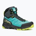 Dámske trekové topánky SCARPA Rush TRK GTX ceramic/sunny lime 10