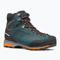 Pánska prístupová obuv SCARPA Zodiac TRK GTX petrol/rust orange 8