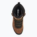 Pánske trekové topánky SCARPA Moraine Polar Gtx dark brown / sulphur 5