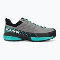 Dámska prístupová obuv SCARPA Mescalito smoke/tropical green 2