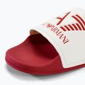 Šľapky EA7 Emporio Armani Water Sports Visibility salsa/white 7