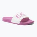 Šľapky EA7 Emporio Armani Water Sports Visibility cyclamen/white