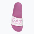 Šľapky EA7 Emporio Armani Water Sports Visibility cyclamen/white 5