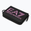 Peňaženka EA7 Emporio Armani Train Zip Around black/cyclamen