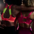 Podprsenka Shock Absorber Ultimate Run Bra fluor red 8