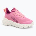 Junior topánky Geox Flexyper Fast pink/yellow