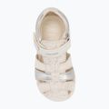 Detské sandále Geox Macchia white/silver 6