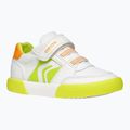 Detské topánky Geox Gisli white/fluo green 8