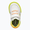 Detské topánky Geox Gisli white/fluo green 14