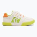 Detské topánky Geox Gisli white/fluo green 2