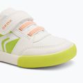 Detské topánky Geox Gisli white/fluo green 7