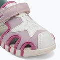 Detské sandále Geox Iupidoo white/fuchsia 7