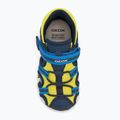 Detské sandále Geox Iupidoo navy/fluo yellow 5