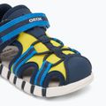 Detské sandále Geox Iupidoo navy/fluo yellow 7