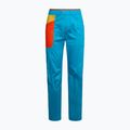 Pánske lezecké nohavice La Sportiva Bolt tropical blue/bamboo