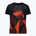 Pánske lezecké tričko La Sportiva Comp black/cherry tomato