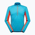 Pánska mikina La Sportiva Swift Longsleeve tropic blue/cherry tomato