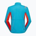 Pánska mikina La Sportiva Swift Longsleeve tropic blue/cherry tomato 2