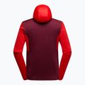 Pánska trekingová mikina La Sportiva Chill Thermal Hoody mountain red / redwood 2