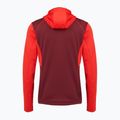 Pánska trekingová mikina La Sportiva Chill Thermal Hoody mountain red / redwood 2