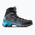 Dámske trekingové topánky La Sportiva Aequalibrum Hike GTX carbon/malibu blue 2