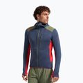 Pánska fleecová mikina La Sportiva Aequilibrium Thermal Hoody night sky/mountain red