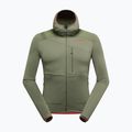 Pánska fleecová mikina La Sportiva Aequilibrium Thermal Hoody cypress/mountain red