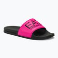 Šľapky EA7 Emporio Armani Water Sports Visibility pink fluo/black