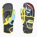 Detské lyžiarske rukavice Level Worldcup Jr Cf Mitt yellow/blue