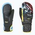 Detské lyžiarske rukavice Level Race Jr Mitt black/yellow