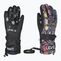 Detské snowboardové rukavice Level Junior purple