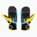Detské lyžiarske rukavice Level Worldcup Jr Cf Mitt orange 3