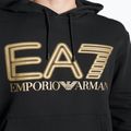 Pánska mikina EA7 Emporio Armani Train Logo Series Oversize Logo Hoodie Coft black 3