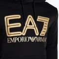 Pánska mikina EA7 Emporio Armani Train Logo Series Oversize Logo Hoodie Coft black 7