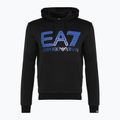 Pánska mikina EA7 Emporio Armani Train Logo Series Oversize Logo Hoodie Coft black 5