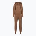 Dámska tepláková súprava EA7 Emporio Armani Train Tracksuit Extended Logo tan/logo nedotknutá