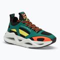 Pánske topánky EA7 Emporio Armani Infinity Cage black / evergreen / orange fluo topánky