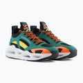 Pánske topánky EA7 Emporio Armani Infinity Cage black / evergreen / orange fluo topánky 8