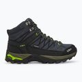 Pánske trekové topánky CMP Rigel Mid grey/yellow fluo 2
