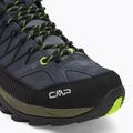 Pánske trekové topánky CMP Rigel Mid grey/yellow fluo 7