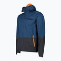 Pánska softshellová bunda CMF Zip Hood bluesteel 3